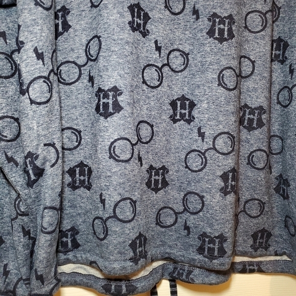 Harry Potter Wizarding World Long Sleeve Blue Sweater XXL - Picture 9 of 11